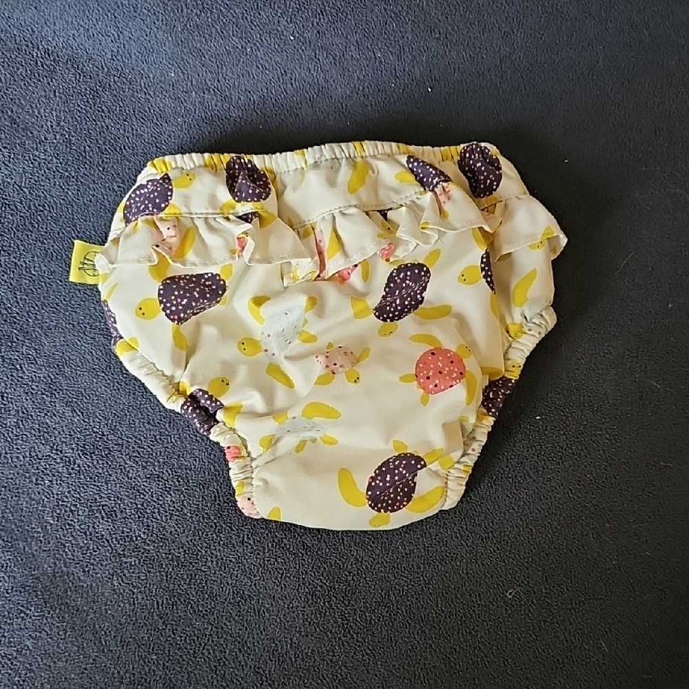Adorable Turtle Print Baby Swim Diaper